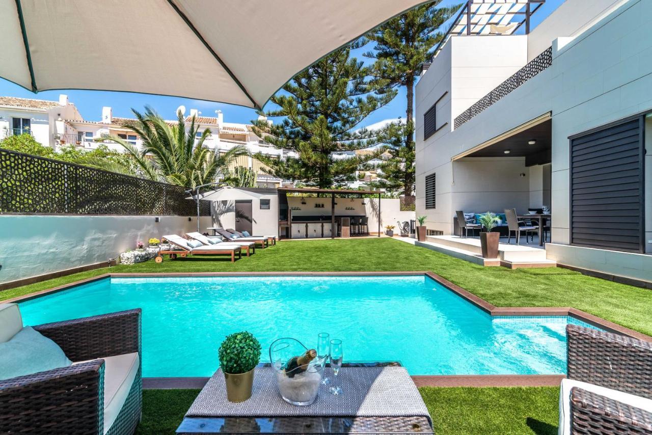 Vacation Marbella I Villa Riviera Del Sol, Private Pool, Jacuzzi, Walking Distance To The Beach Malaga Bagian luar foto